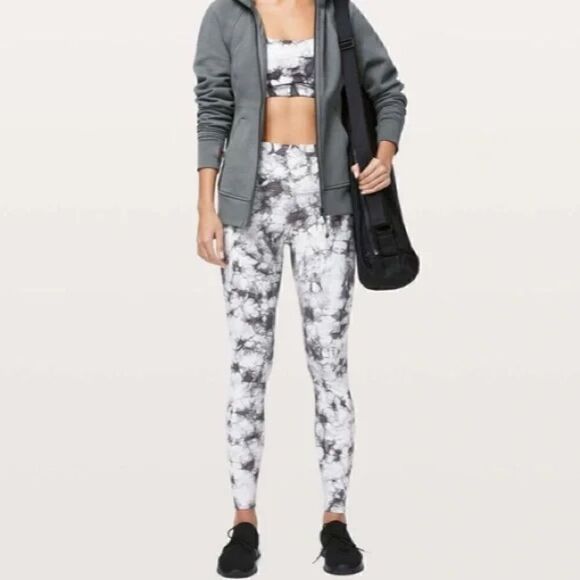 Size 8 Lululemon Wunder Under High-Rise Tight *Dual Shibori Full-On Luxtreme - Picture 1 of 4
